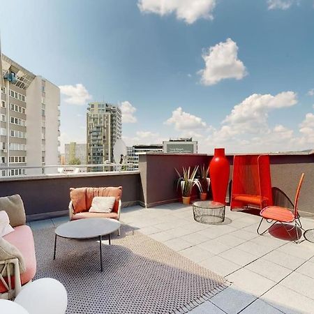 Stylovy Loft S Ohromnou Terasou Daire Bratislava Dış mekan fotoğraf