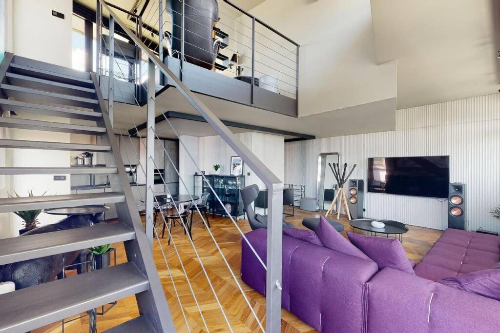 Stylovy Loft S Ohromnou Terasou Daire Bratislava Dış mekan fotoğraf