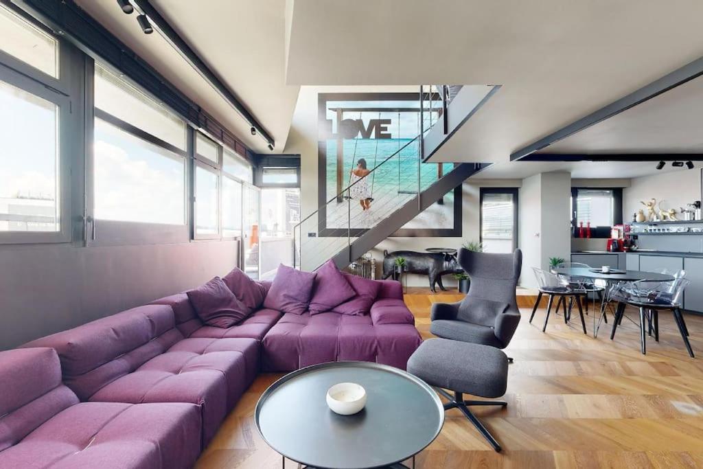 Stylovy Loft S Ohromnou Terasou Daire Bratislava Dış mekan fotoğraf